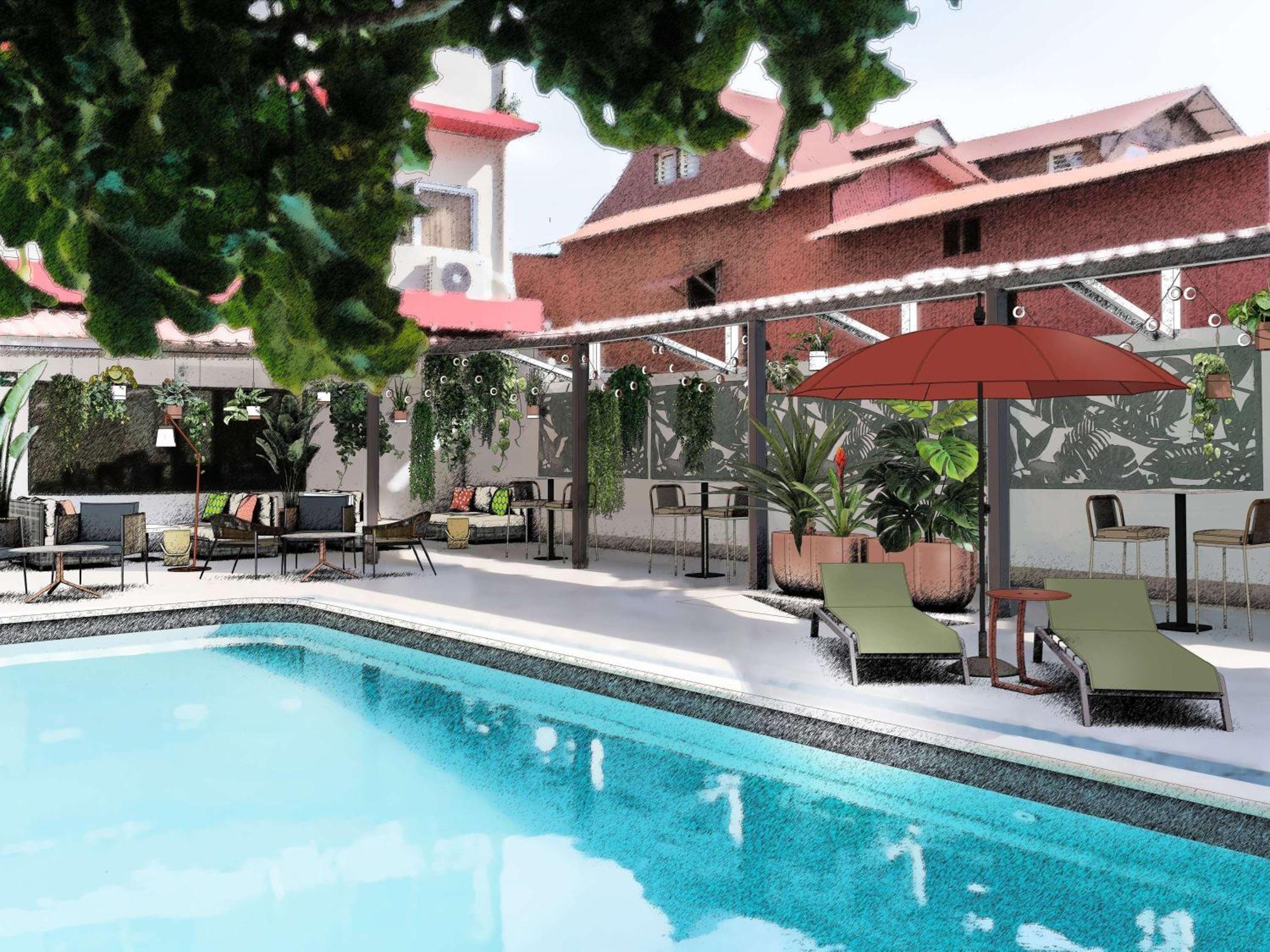 Hôtel Amazonia Cayenne Centre Esterno foto